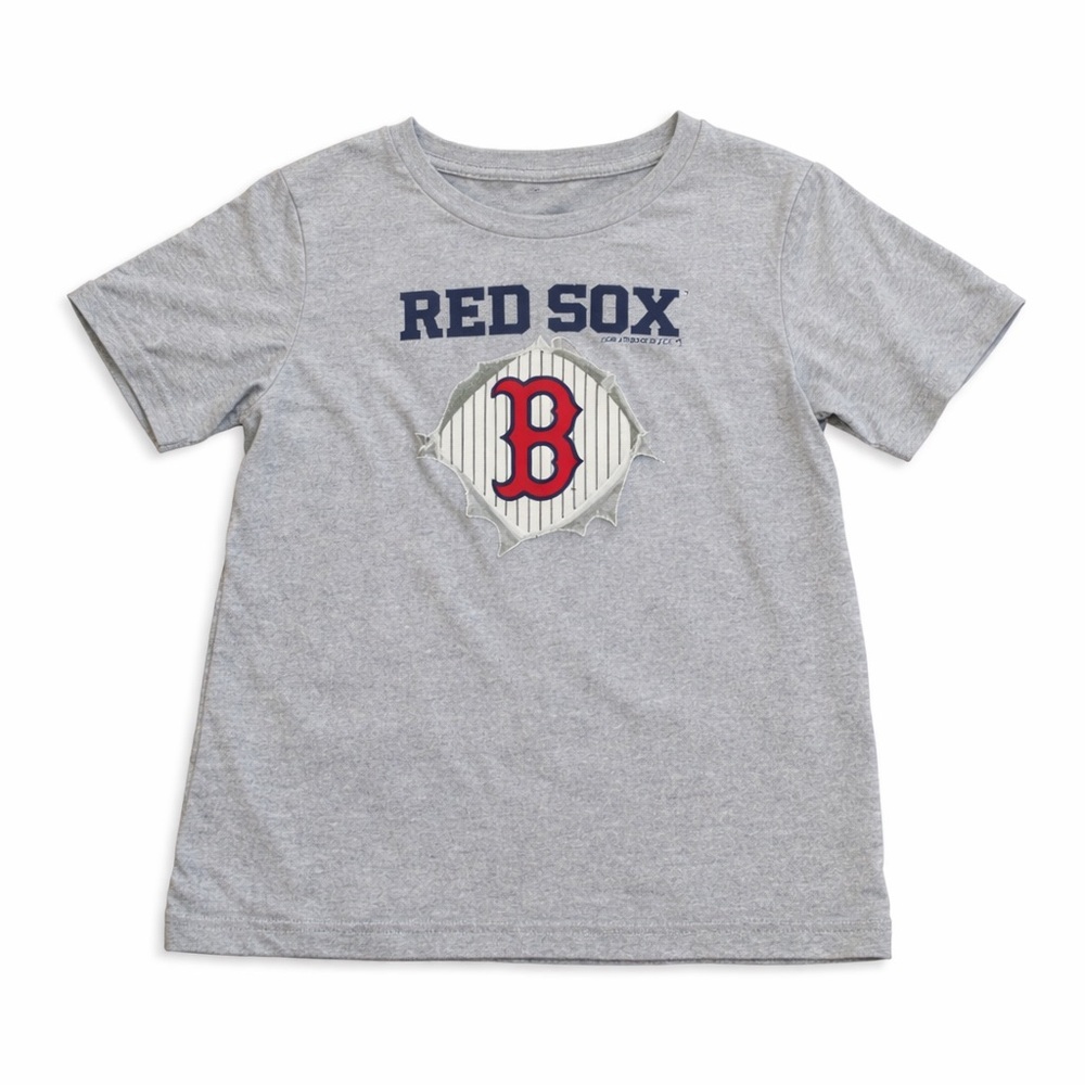 Genuine Merchandise Red Sox gray top‎